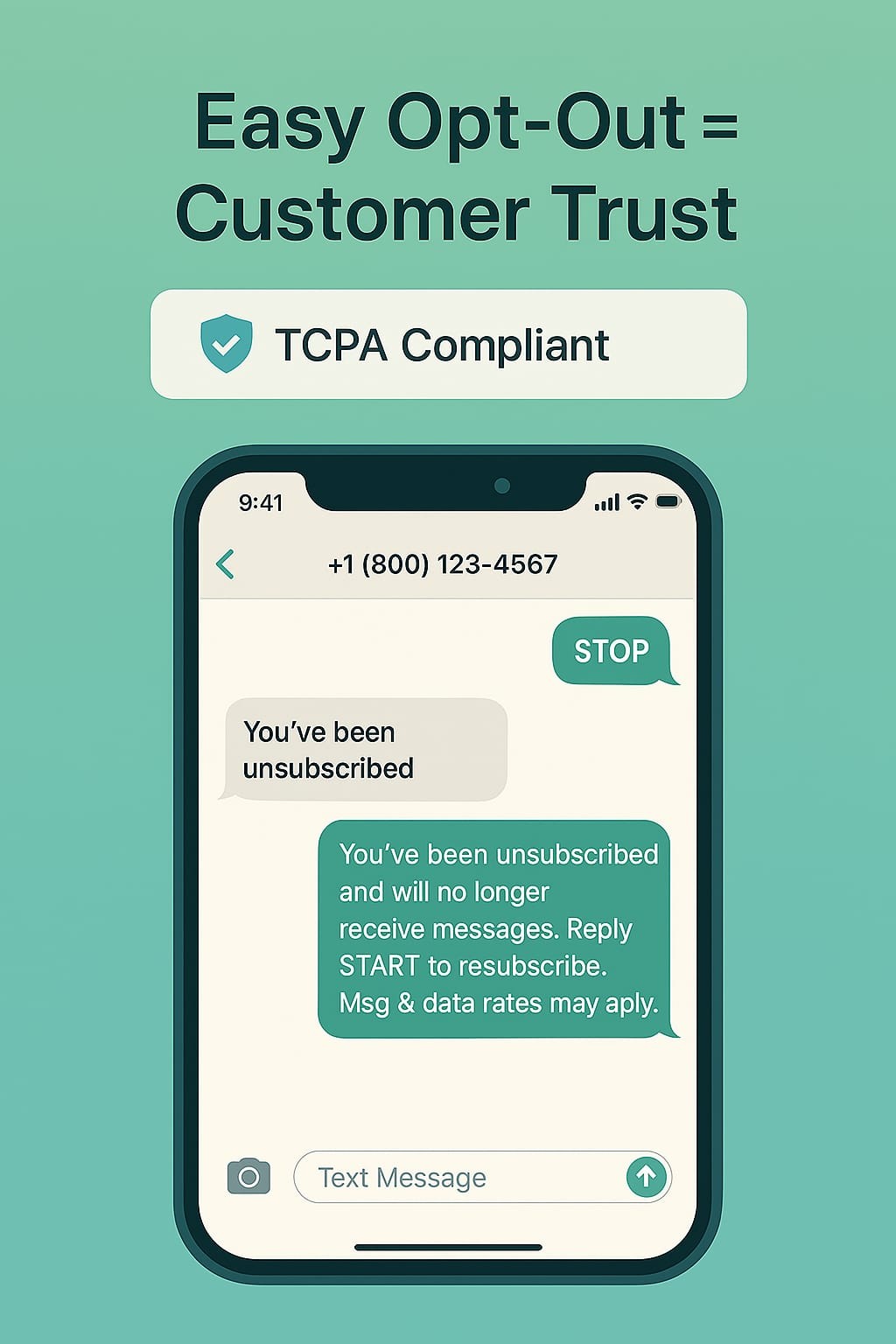 Provide Easy Opt-Outs and Unsubscribes