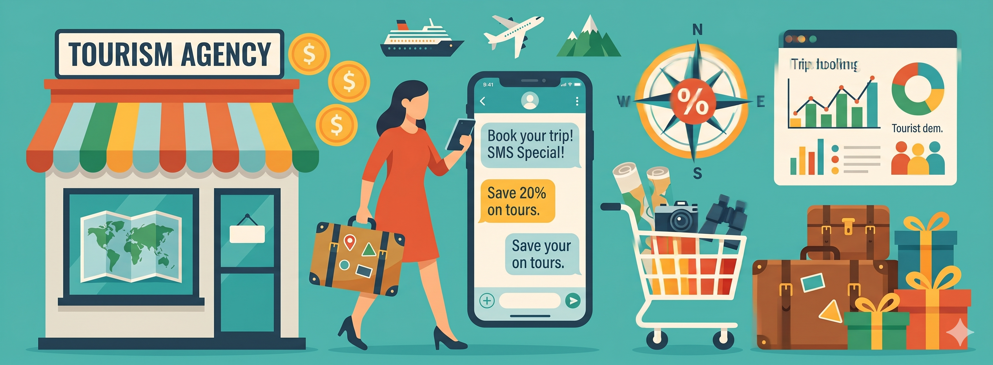 SMS Marketing for Travel & Tourism Companies
