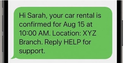 Booking Confirmations and Reminders