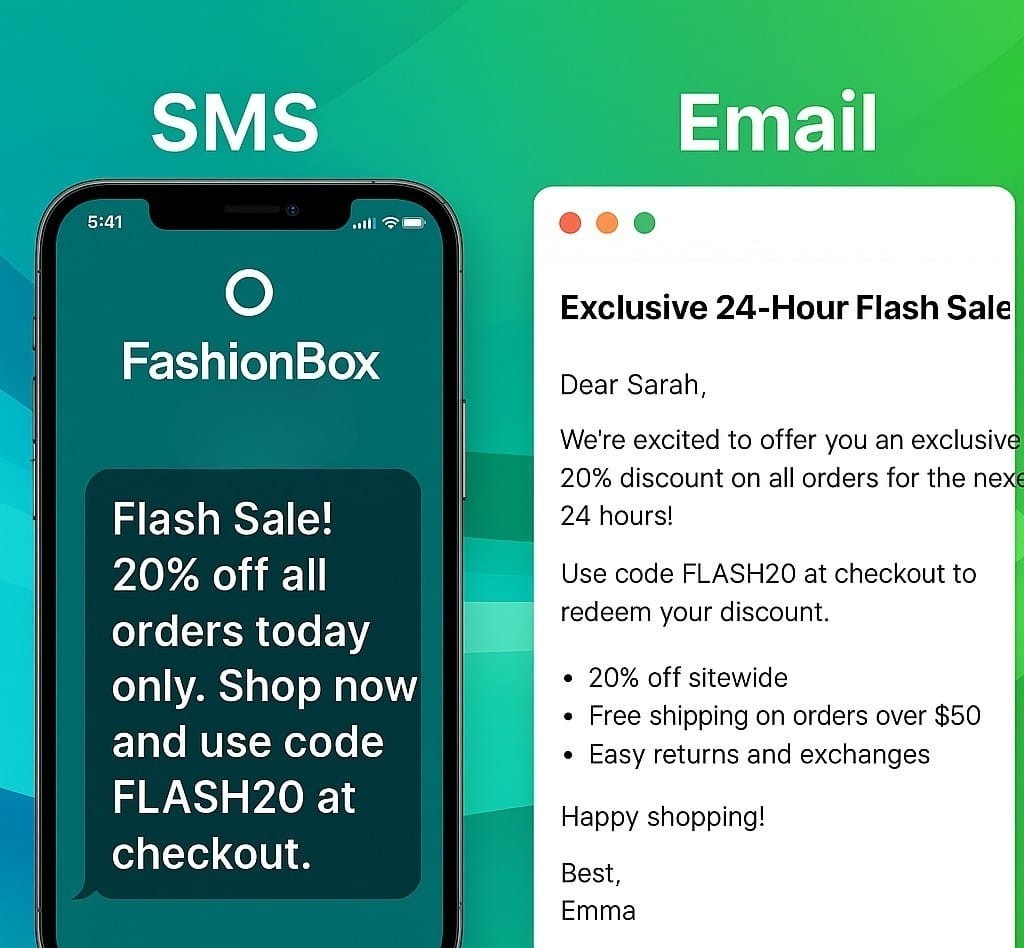 6-SMS+Email Integration