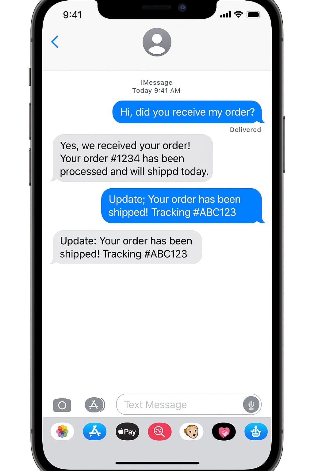 Case 1: Order Confirmations and Updates
