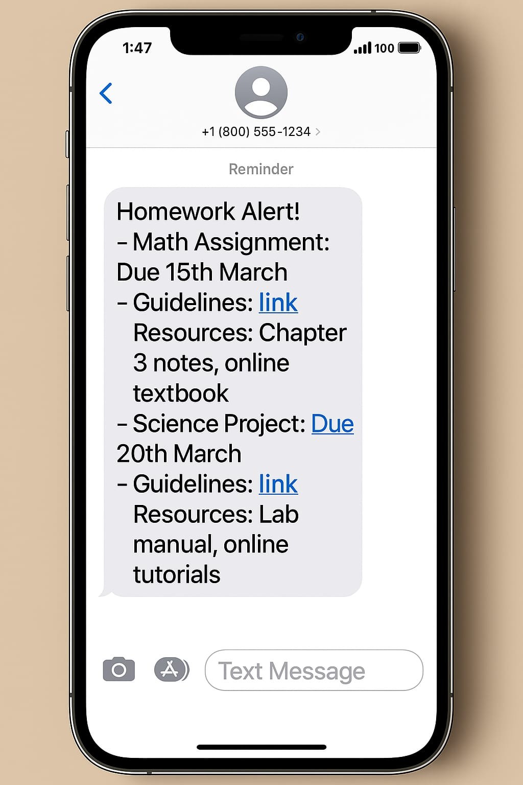 Homework and Assignment Updates